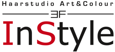 Logo des Haarstudios InStyle mit dem Schriftzug "InStyle".